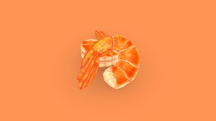 Shrimps 3D Model