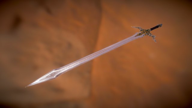 Drake Bonesword 3D Model