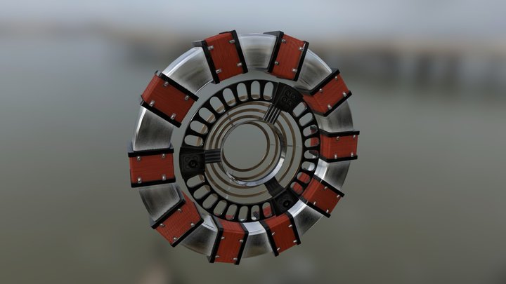 Arc Reactor Test 3D Model