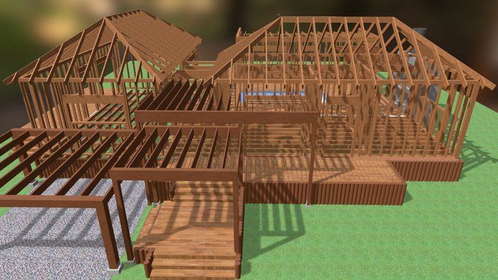POLO CLUB - Estudio Estrctural 3D Model