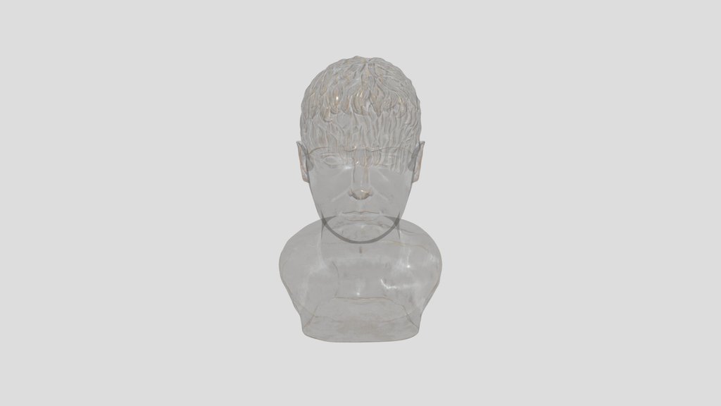 Faux Bronze Roman Reproduction Bust