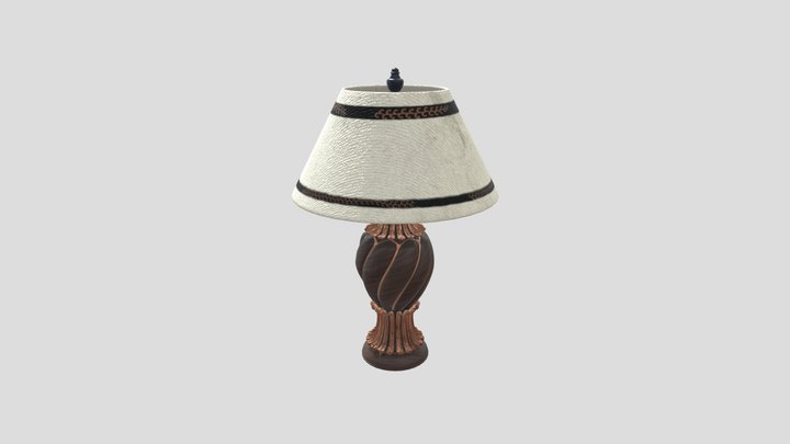 Vintage Lamp 3D Model