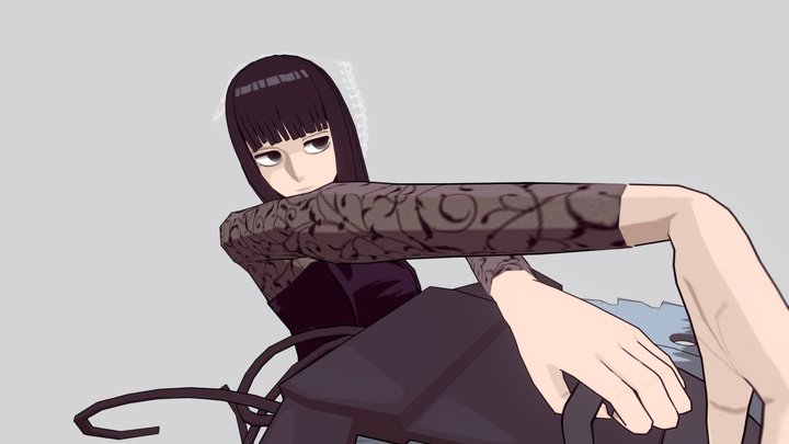 Osaragi - Sakamoto Days 3D Model