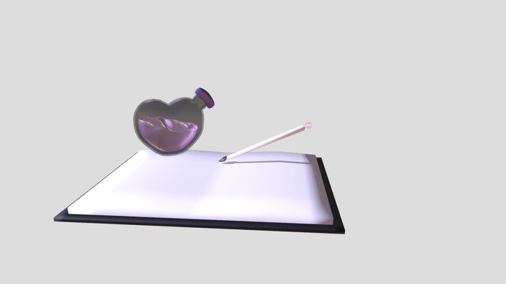 BombInk prop 3D Model