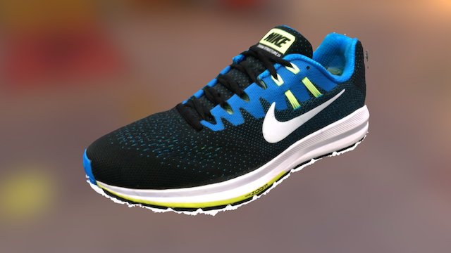 Blue Nike 1 3D Model