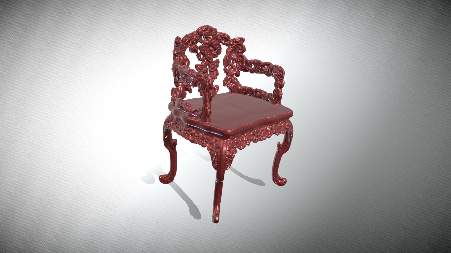 Antique wood chair