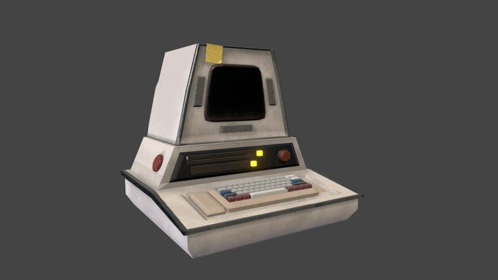 Alien (1979) computer 3D Model
