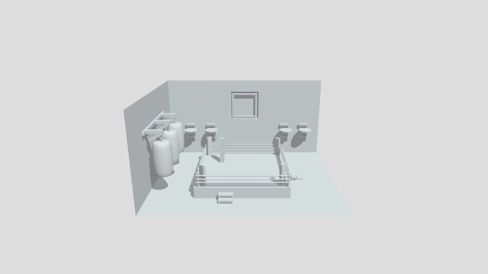 Boxing Gym WIP - 3D model by bigzeke726 [a115e1f] - Sketchfab