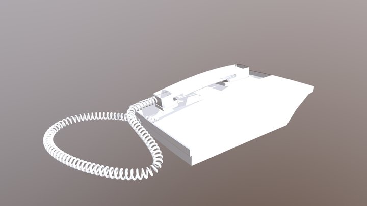 Office Phone 3D Model