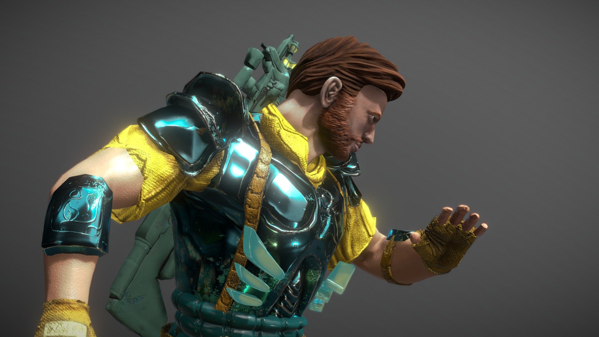 Space-rollers Knight Pose