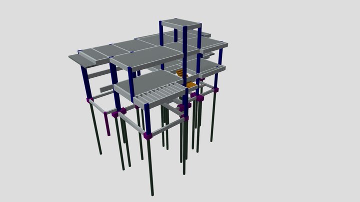 Residência 3D 3D Model