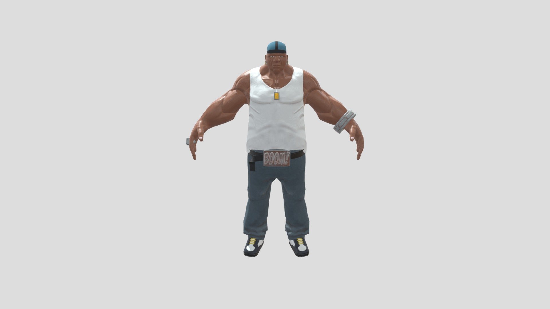 3D Art 2020 - Project 2: Tyrone - 3D model by Alexandre Araújo ...