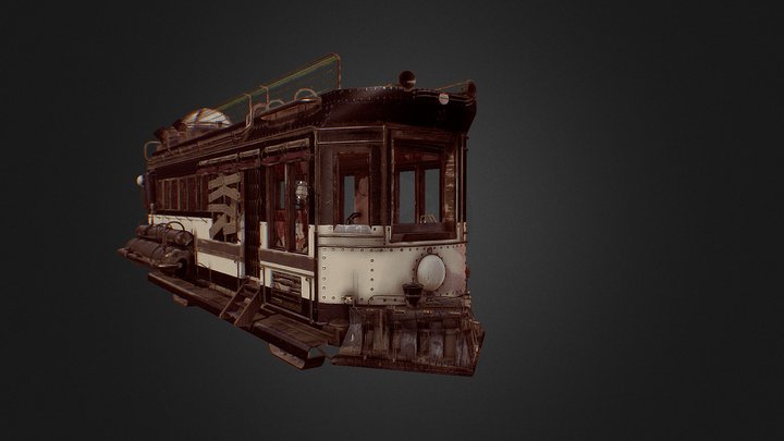 The Flying Tram 3D Model