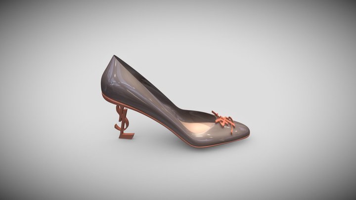 YSL Wos shoes model. 3D Model