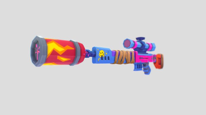 Legendary Sniper 3D Model