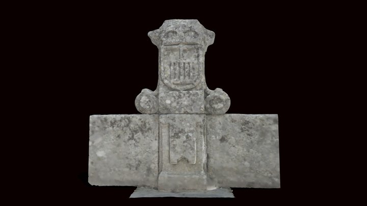 ESCUDO PUENTE LA GRANJILLA 3D Model