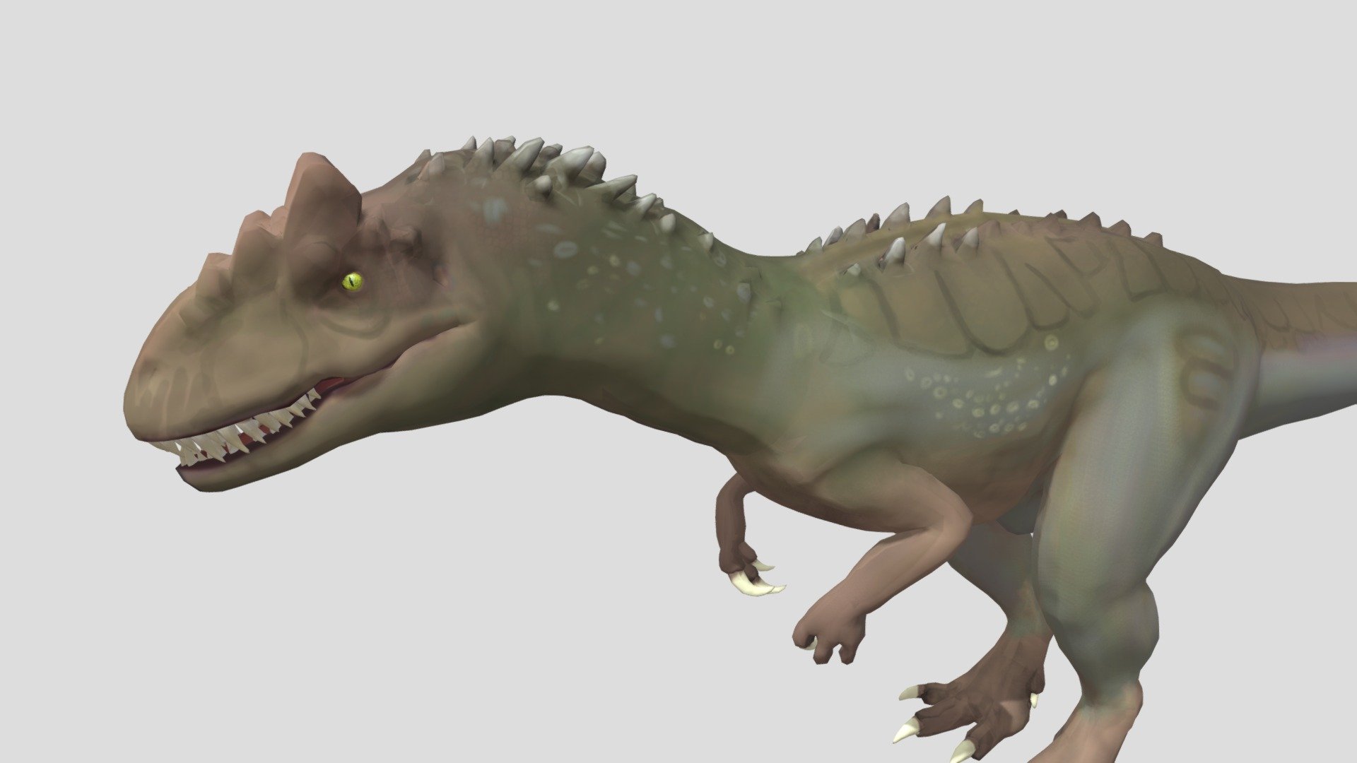 Allosaurus Skin 1 - Download Free 3D Model By Seth The Yutyrannus ...