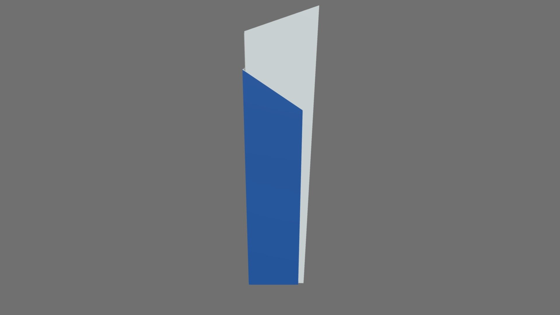 Blank Tall Sign - 3D model by lonebearca [a119cec] - Sketchfab