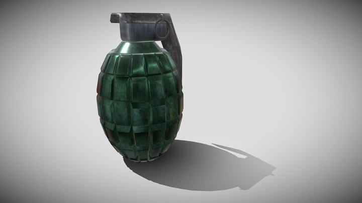 grenade 3D Model