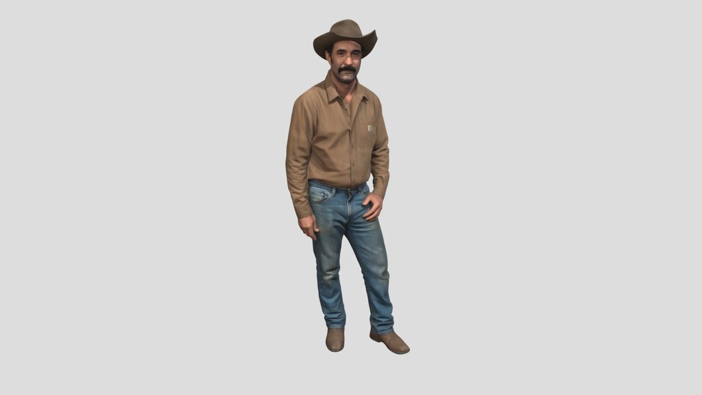 Dusty Cowboy Portrait