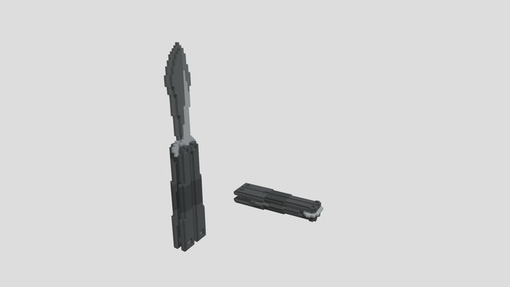 TF2 - Knife - 64 - 3D Model