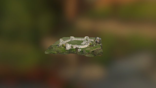 Pevensey Castle - Rough Photogrammetry 3D Model