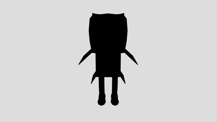 Box character 3D Model