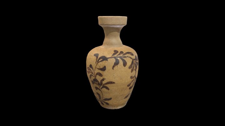 철화청자 광구병 3D Model