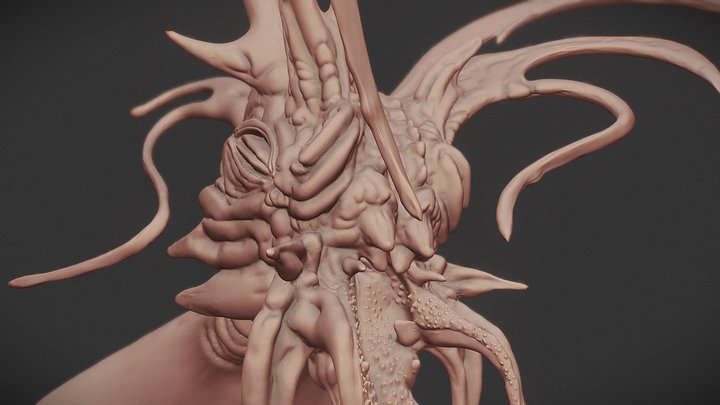 bug man 3D Model
