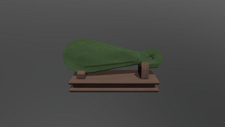 Patu Pounamu 3D Model