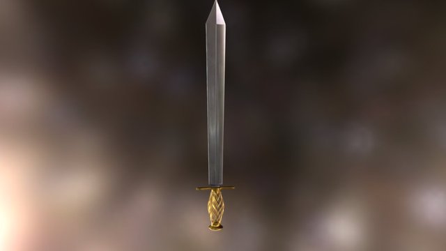 Sword. 3D Model