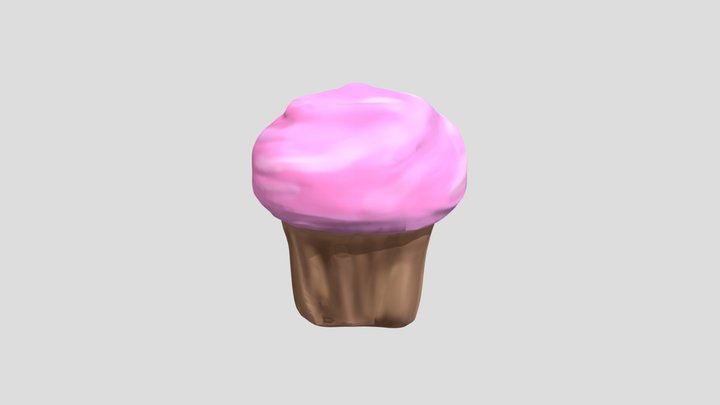 Panque Con Merengue 3D Model
