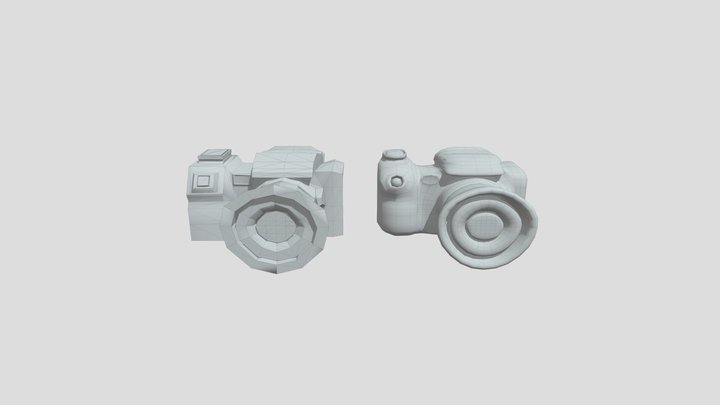 Camera 3D Model
