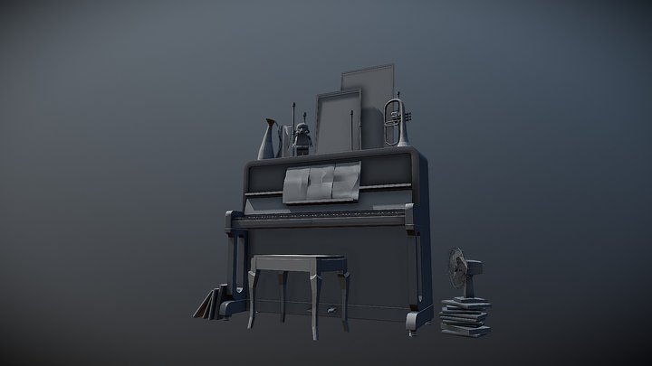Pianoo 3D Model
