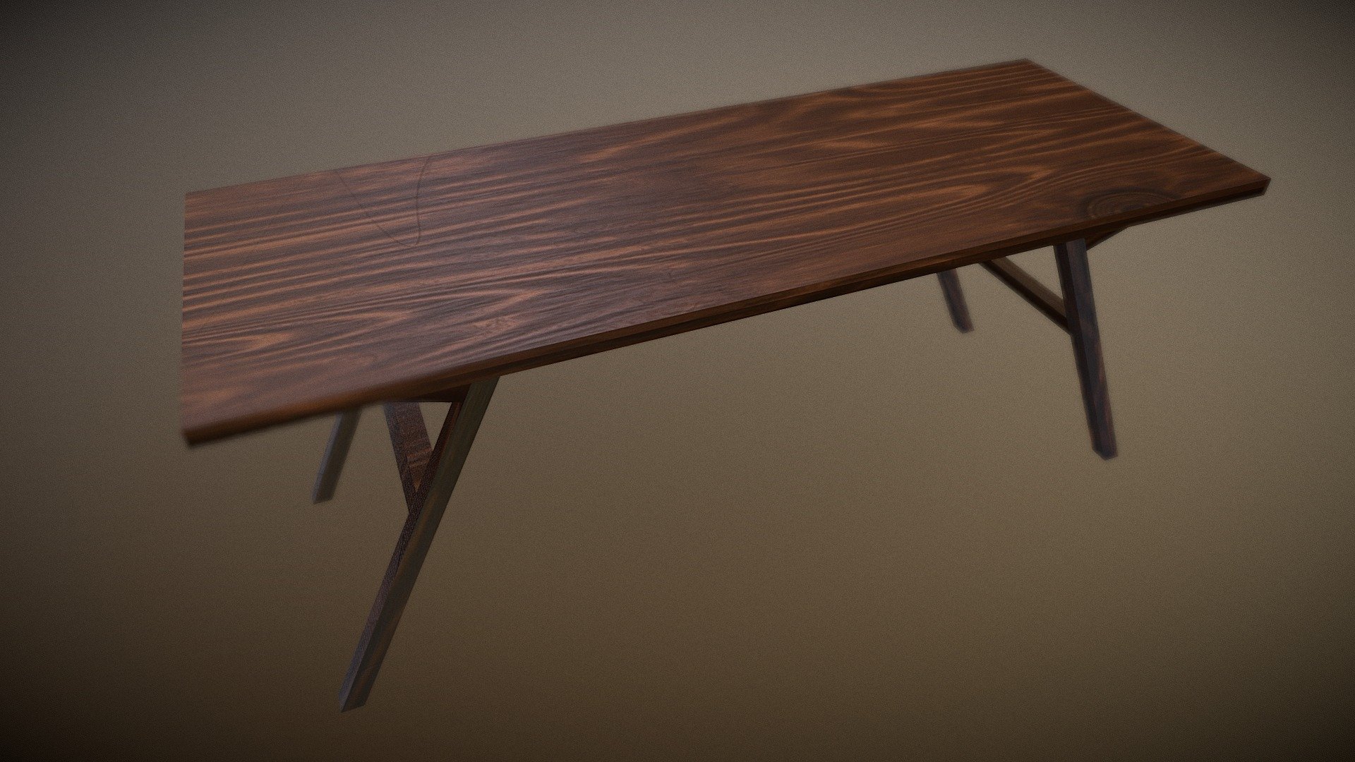 Wood Table 5 — Sketchfab embed 3D viewer