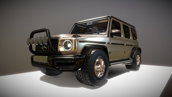 Mercedes AMG G63 Wagon 3D Model