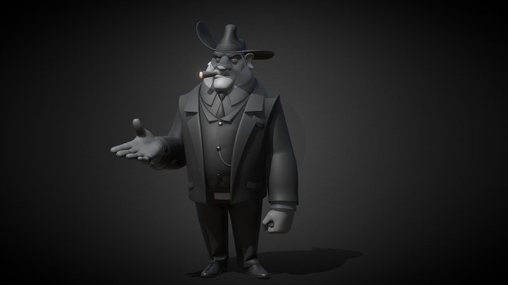 The Boss 3D Model