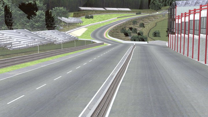 [FREE!] 1992 Spa Francorchamps 3D Model