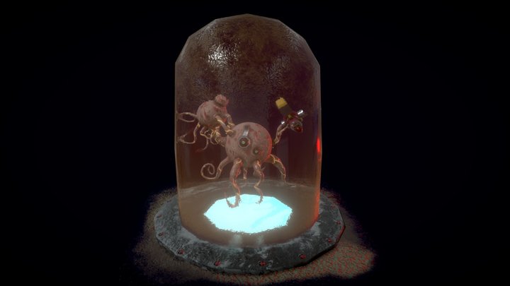 The Boss: Contained 3D Model