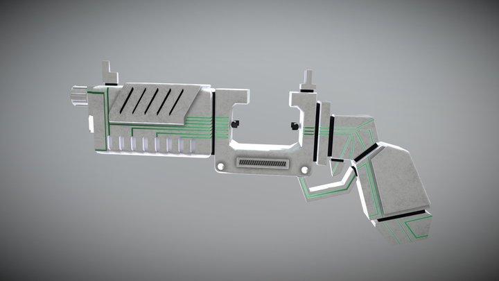 Crea Gun 3D Model