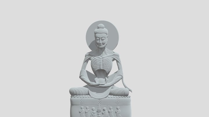 The fasting buddha