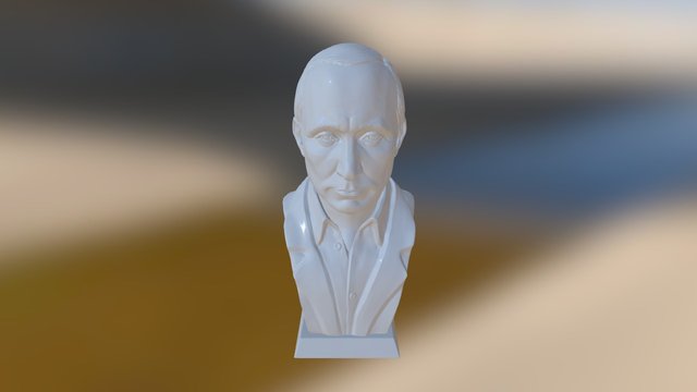Бюст Путина 3D Model