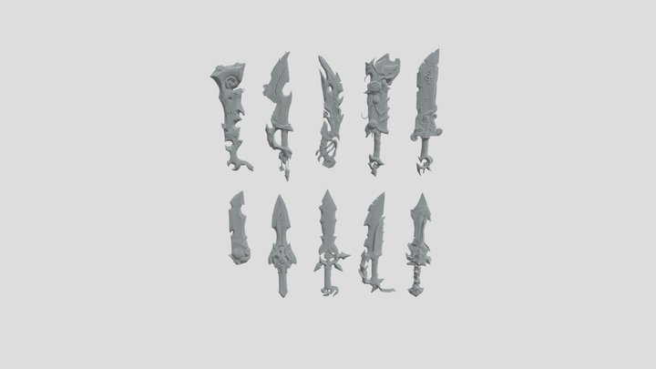 FREE Stylized Fantasy Daggers | Game Ready