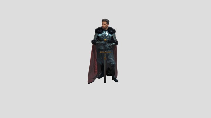 Dark Knight - High Quality 3D Model 3D Model