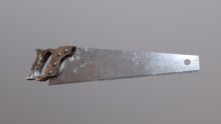 Saw 3D Model