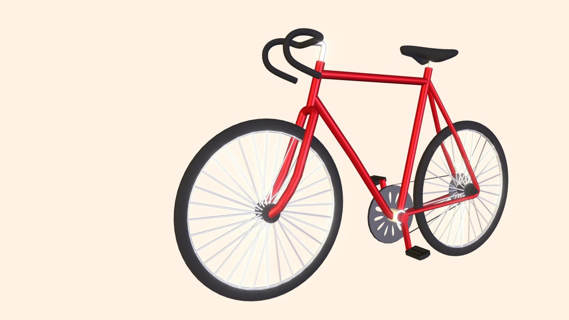 Bicycle 3D model 3D model by Bernevega [a127add] Sketchfab
