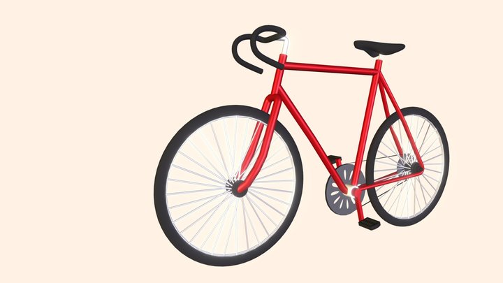 Bicycle 3D model 3D Model