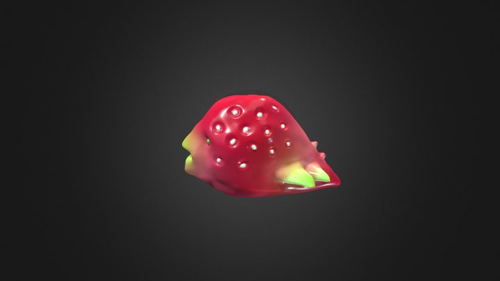 莓人愛 3D Model
