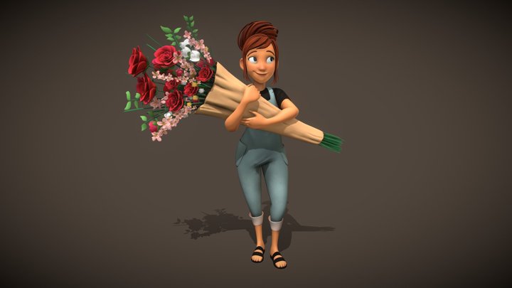 Florist 3D Model