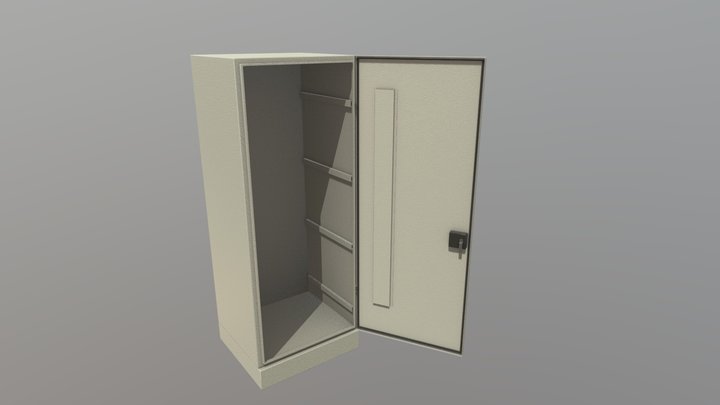 Electric Cabinet 3D Model